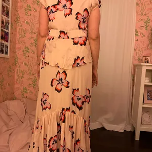 Dress A.L.C. Floral midi fitted size 12 thumbnail 5