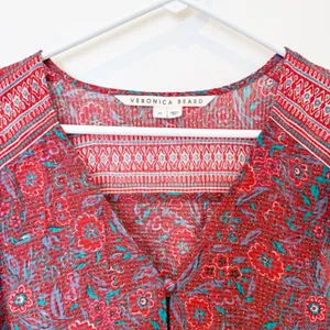 Veronica Beard Womens Boho Mini Dress Size XS‎ Resort Travel Summer thumbnail 3