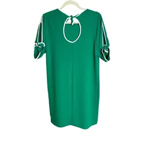 Amanda Uprichard Green Cut Out Sleeve Dress Sz. S thumbnail 3