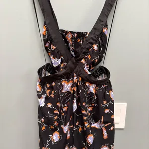 Anthropologie The Brinley V-Neck Jumpsuit Cut Out M thumbnail 5