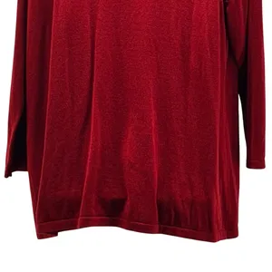 Ulla Popken Cardigan Sweater Red 16‎ Or 18 thumbnail 5