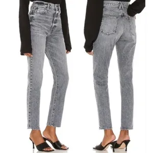 SLVRLAKE Beatnik Ultra High Rise Slim Rigid 90’s Mom Jean in Moonlight Size 27 thumbnail 3
