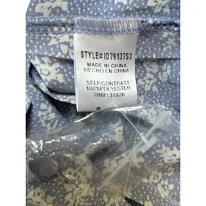 Saving Paige Floral Lace Pleated Midi Dress Women's Size S Blue Modest Dainty‎ thumbnail 8