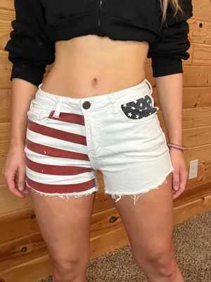 Harper American Flag  shorts thumbnail 1
