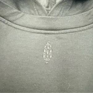 Free People Movement Playing Games Hoodie Cropped Black Loungewear Workout thumbnail 9