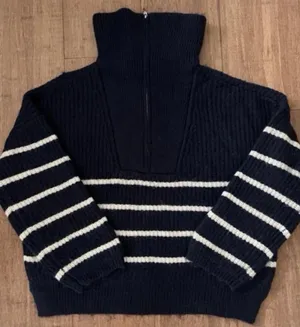 Abercrombie & Fitch Sweater Chunky Knit Size L thumbnail 1