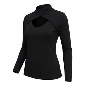 Maurices 24/7 Long Sleeve Cut Out Top thumbnail 2
