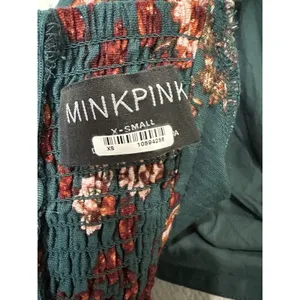 MINKPINK Olivia Floral Cutout Maxi Dress. Get ready for autumn in multi-color XS thumbnail 8