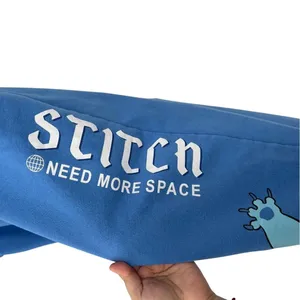 Disney Stitch Blue Jogger Sweatpants I Need More Space Graphic Loungewear XXL 2X thumbnail 4