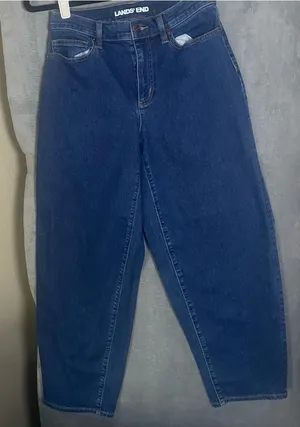Lands' End Women's High-Rise Straight leg Jeans size 4‎ normcore thumbnail 1