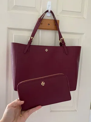 Tory Burch Tote Set With Matching Wallet thumbnail 1