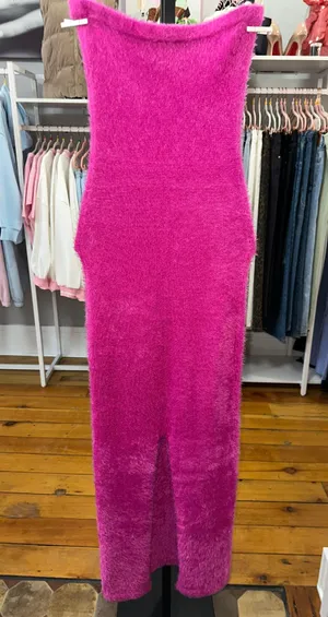 White Fox Strapless Maxi Dress thumbnail 4