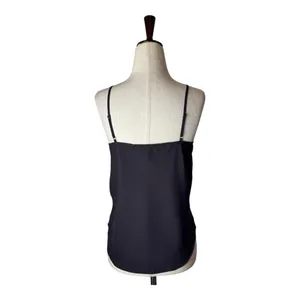 Veronica Beard‎ Tank Top Women XS Brown Silk Flowy Scoop Neck Camisole Luxury thumbnail 2