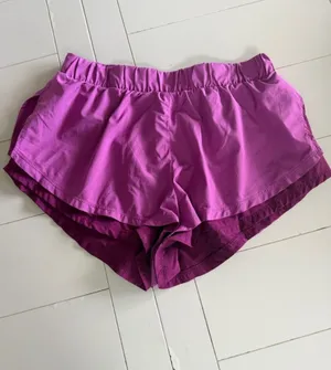 Free people magenta layered shorts thumbnail 1