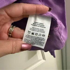 Nike Women's Purple lavender hoodie size medium thumbnail 4