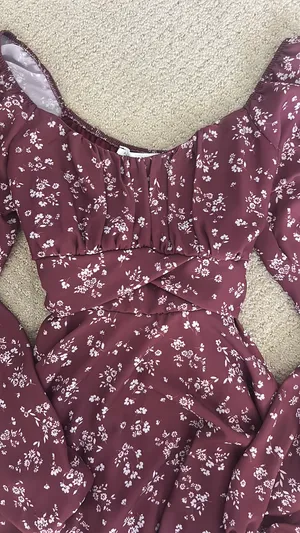 Altar'd State Romper Floral thumbnail 5