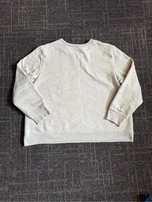 GAP Heather Gray Crewneck Sweatshirt with Metallic Logo XXL thumbnail 5