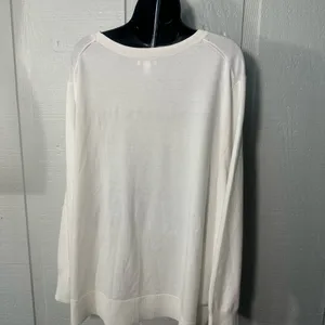 Daily Ritual Women’s White Sweater Size 3X EUC thumbnail 5