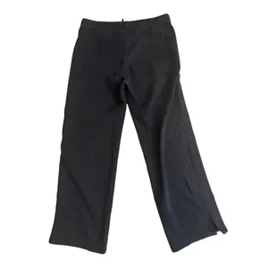 Vintage 2003 GAP Low Rise Flare Yoga Pants S Black Y2K Stretch Drawstring 0606 thumbnail 6
