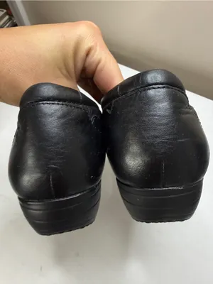 Dansko Franny Women's‎ Size 39 9US Black Leather Comfort Shoes Loafers thumbnail 9