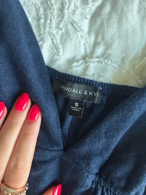 Babydoll Top Blue thumbnail 2