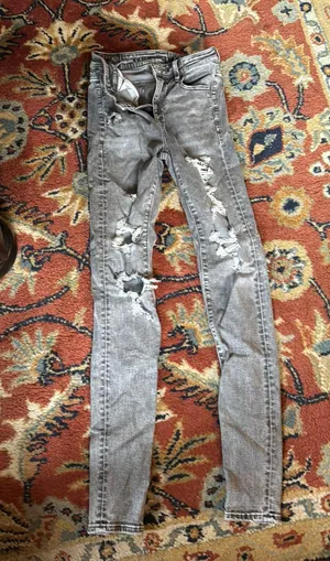 American Eagle Outfitters Faded Black Jeans thumbnail 1