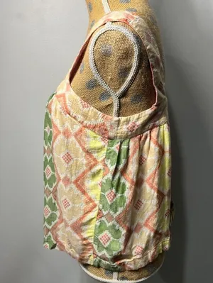 Anthropologie Marta Aztec Flowy Swing Blouse Top Tank Sold Out Sz S thumbnail 5