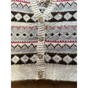 American Eagle Women Size Small‎ Cardigan Sweater Button Down Knit Crop Y2K City thumbnail 6