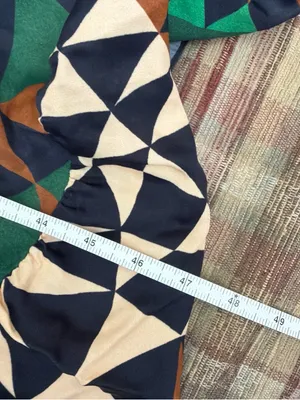 FARM Rio Geometric Print Green, Brown & Cream Maxi Dress thumbnail 6