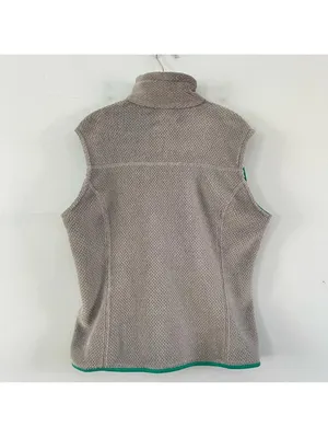 Patagonia Re-tool Polartec Gray Fleece Zip Up‎ Vest thumbnail 2