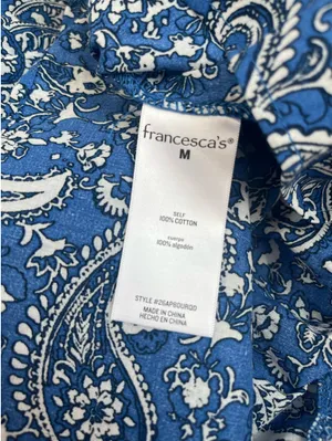 Francesca's Blue Sundress thumbnail 5