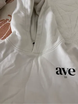 White Men's Hoodie Sweatshirt thumbnail 2