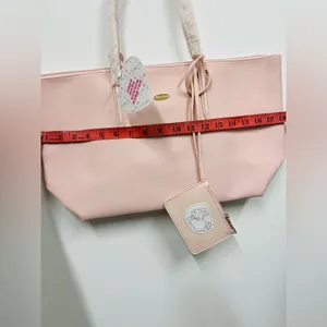 Lala Land pink waterproof tote Bag thumbnail 4