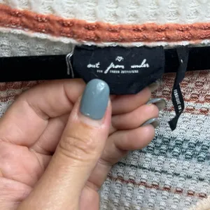 Urban Outfitters Women's Pink and Cream Sweater,‎ L thumbnail 3