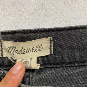 Madewell The Perfect Vintage Jean Black Wash Mom Jeans Size 25 thumbnail 4