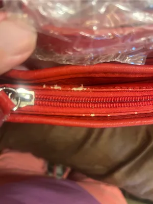Red Sequin Cross Accent Women’s Shoulder Bag thumbnail 4