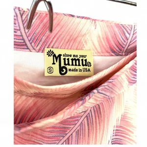 Show Me Your Mumu S Maxi Skirt Pretty Birdie print Long Feathers Pink Semi Sheer thumbnail 3