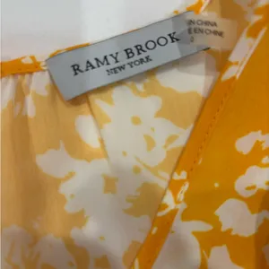 Ramy Brook Merida Yellow and White Floral‎ Dress size 0 thumbnail 9