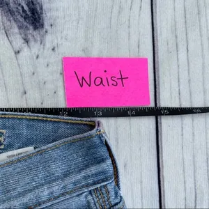 ‎American Eagle Blue Jean Cutoff Distressed 26 thumbnail 9