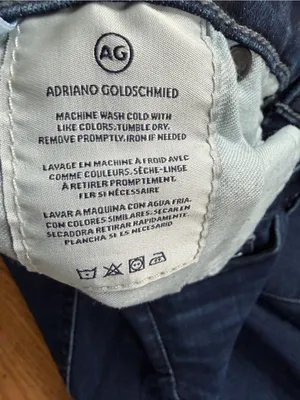 AG Adriano Goldschmied The Prima Mid Rise Cigarette Jeans Women’s 28R Dark Wash thumbnail 6