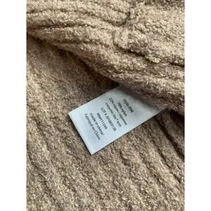 EUC Womens Barefoot Dreams cozy chic‎ lite tan brown ribbed soft cardigan size L thumbnail 10