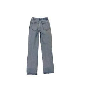 Abercrombie & Fitch 90's Straight Ultra High Rise Denim Blue Jeans Size 24 | 00 thumbnail 2