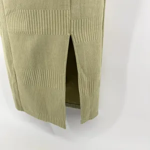 Hello Molly Give Me One More Minute Midi Dress NWT US 2 XS Olive Green‎ Low Back thumbnail 5