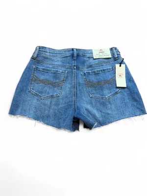 NWT Idyllwind Rhinestone High Rise Western Denim Shorts Size 6 thumbnail 4