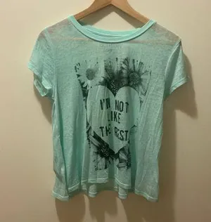 Mint Boxy Tee Top thumbnail 1