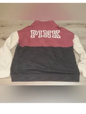Victoria’s Secret pink quarter zip sweatshirt sweater thumbnail 2