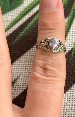 Ring band 925 sterling silver size 4 lot d97 thumbnail 1