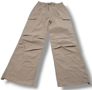 Love Tree Pants Size Large W28"xL30.5" Cargo Pants Wide Leg Casual Pants Hiking Pants Women's Pants thumbnail 1