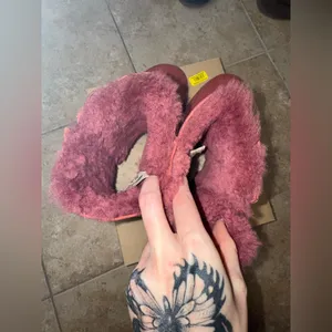 UGG Josette burgundy boots thumbnail 6