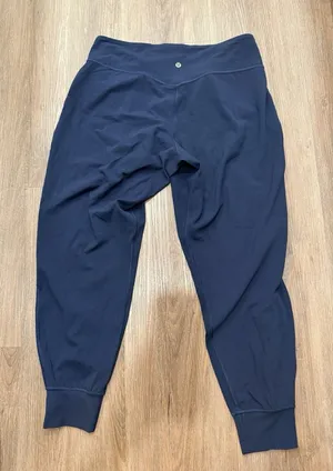 Lululemon Align Jogger Women's 14 Navy 28" Stretch High Rise‎ Athletic Travel thumbnail 1